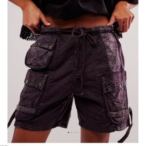 Free People parachute shorts